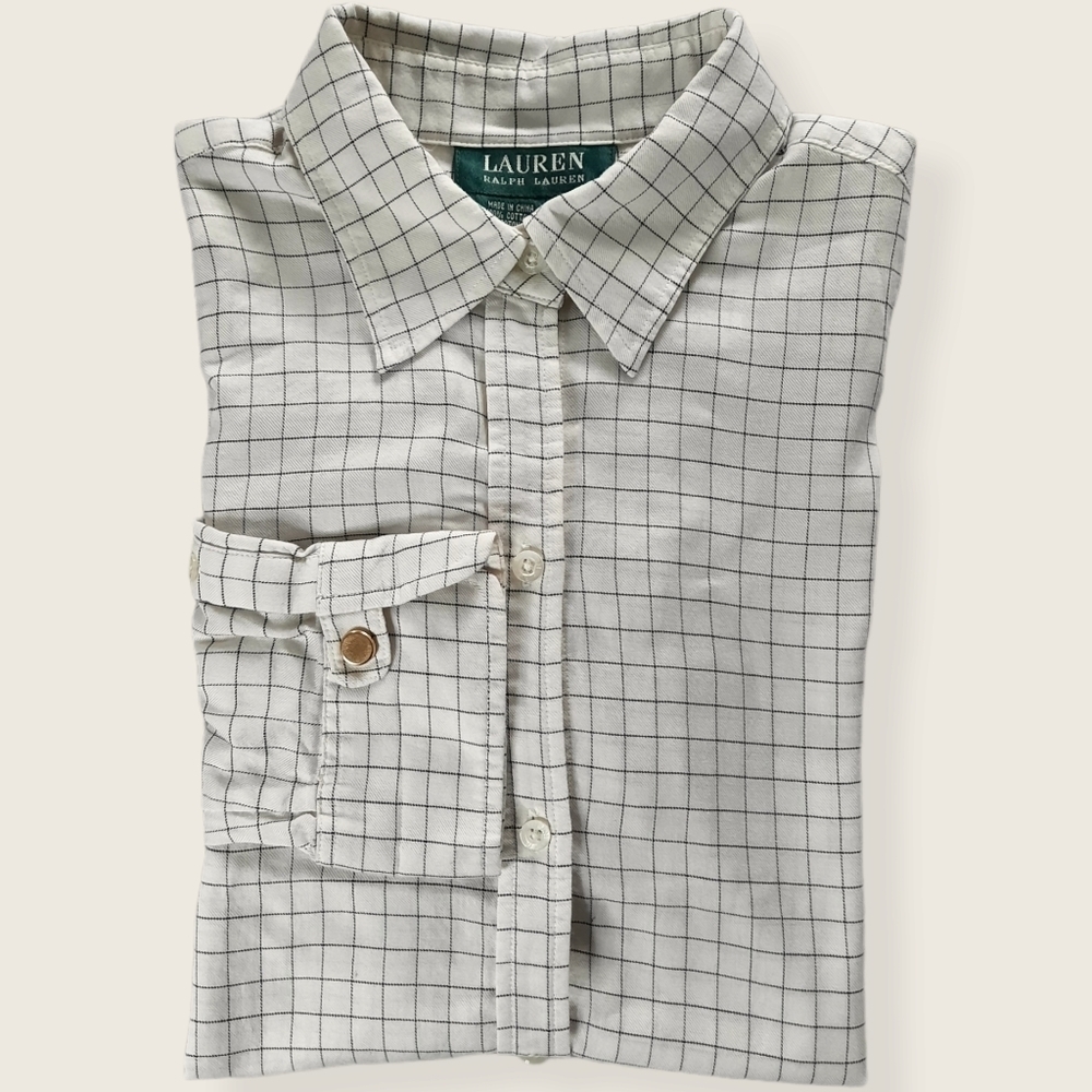 Ralph Lauren Button Blouse